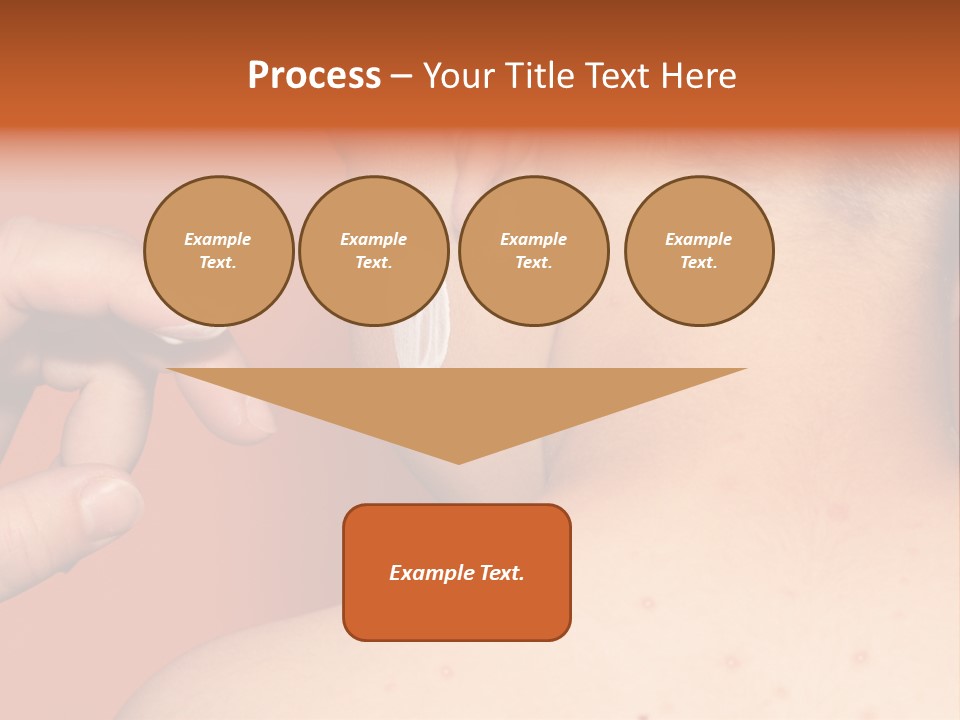 Torso Unwell Caucasian PowerPoint Template