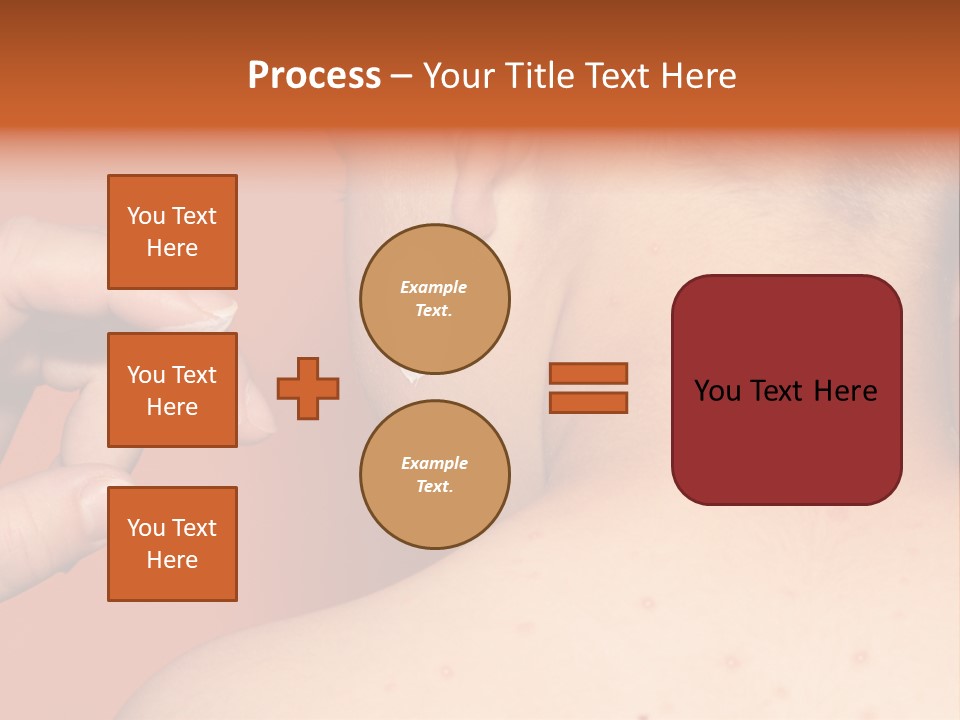 Torso Unwell Caucasian PowerPoint Template