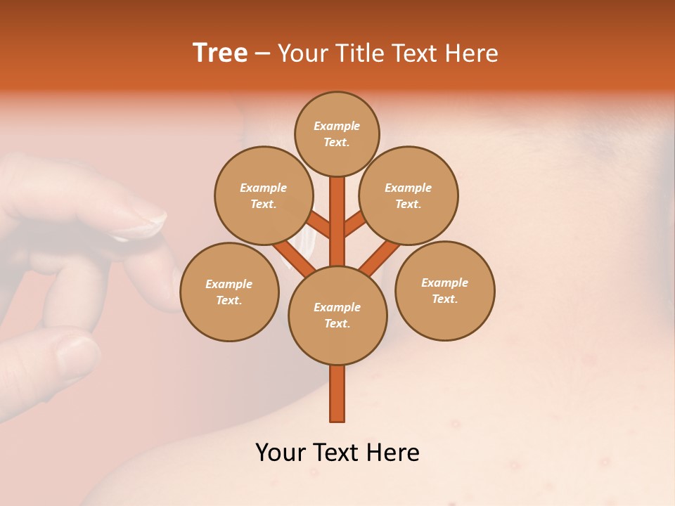 Torso Unwell Caucasian PowerPoint Template