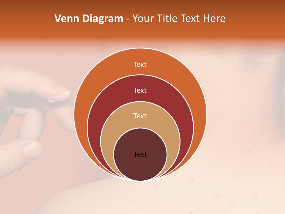 Torso Unwell Caucasian PowerPoint Template