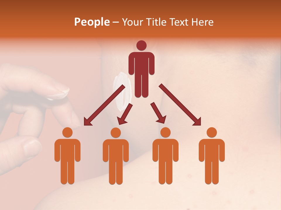 Torso Unwell Caucasian PowerPoint Template