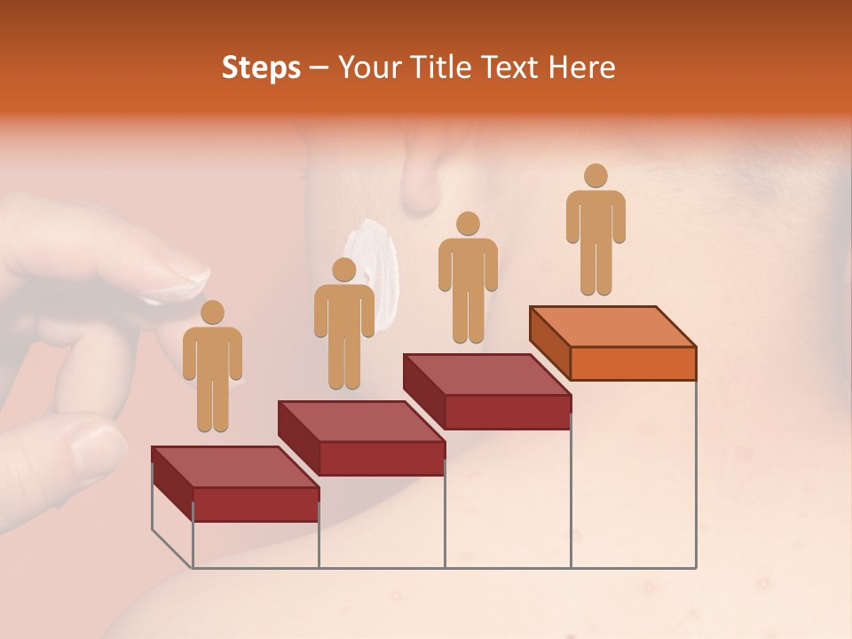 Torso Unwell Caucasian PowerPoint Template