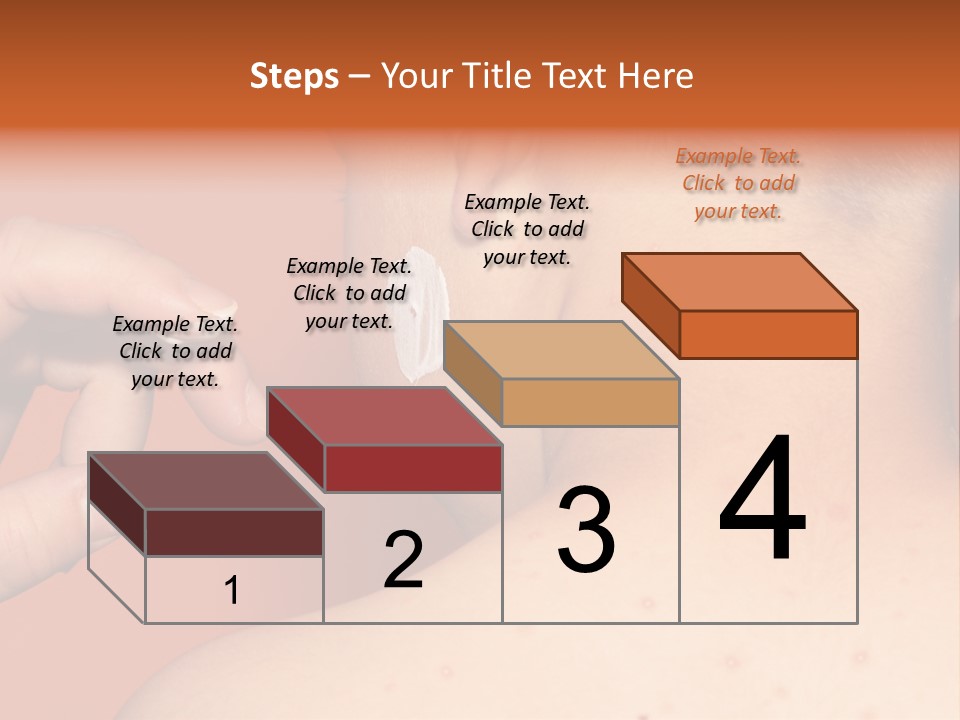 Torso Unwell Caucasian PowerPoint Template