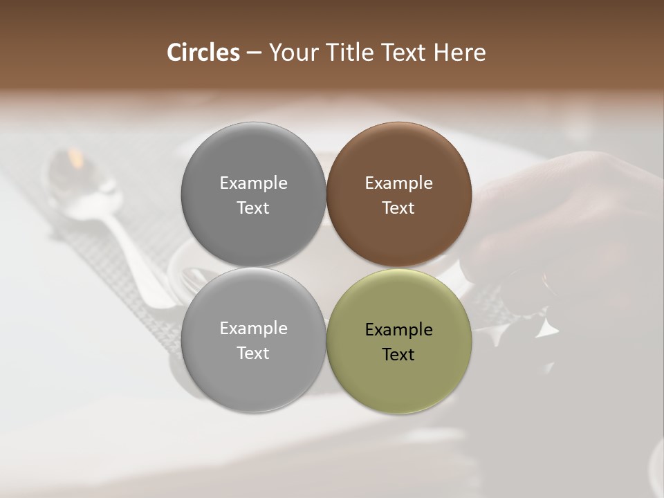 Aromatic Male Cafeteria PowerPoint Template