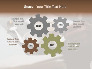 Aromatic Male Cafeteria PowerPoint Template