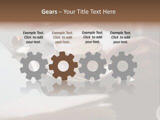 Aromatic Male Cafeteria PowerPoint Template
