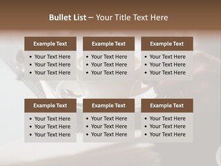 Aromatic Male Cafeteria PowerPoint Template