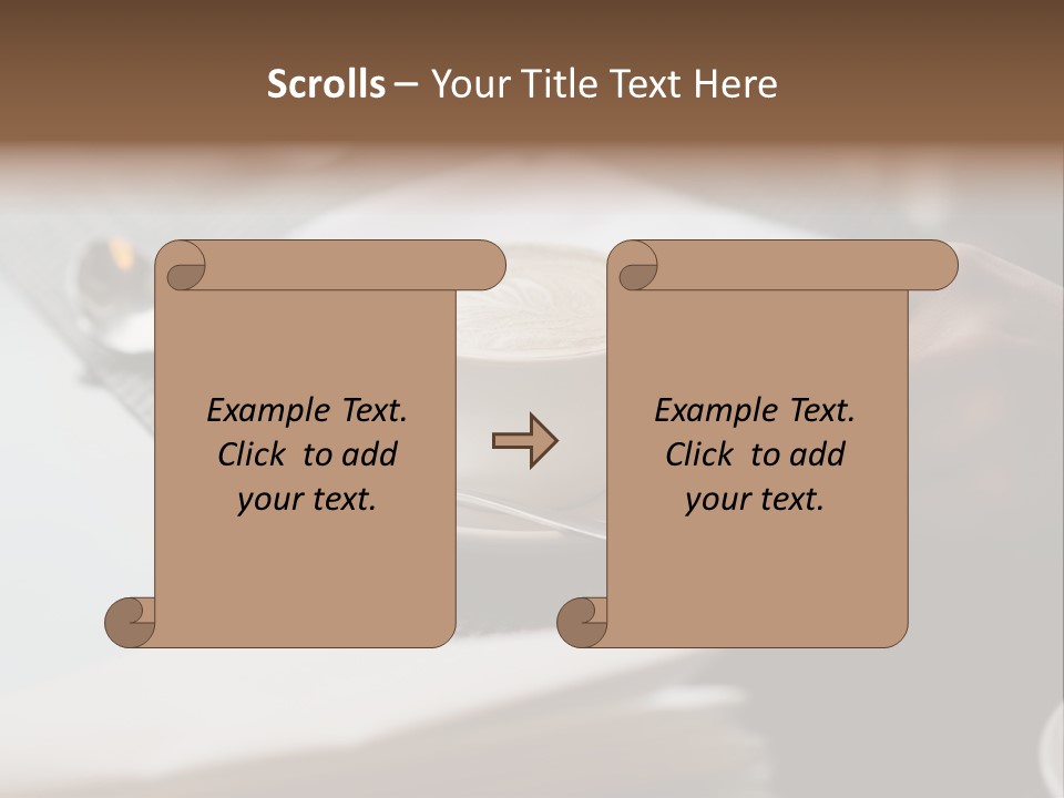 Aromatic Male Cafeteria PowerPoint Template