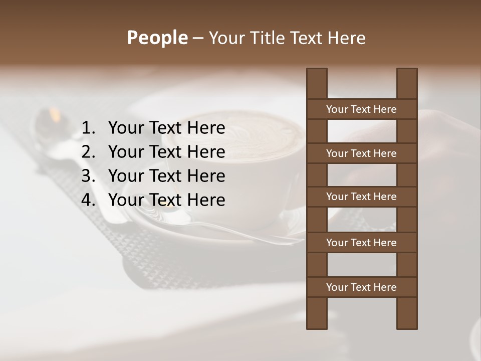 Aromatic Male Cafeteria PowerPoint Template