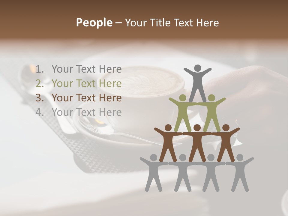 Aromatic Male Cafeteria PowerPoint Template