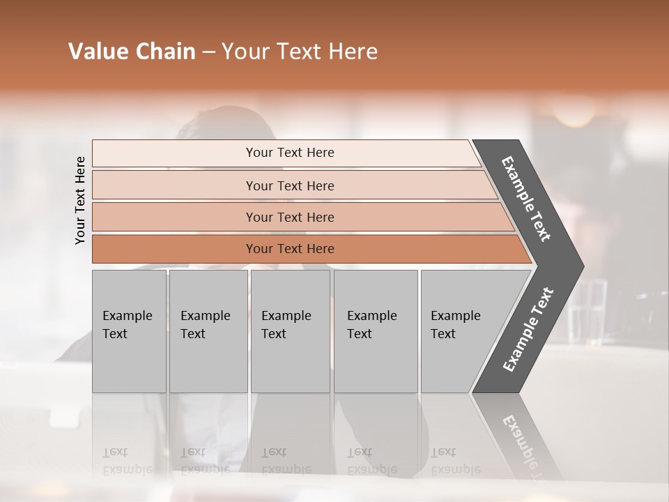 Female Businesswoman Candid PowerPoint Template
