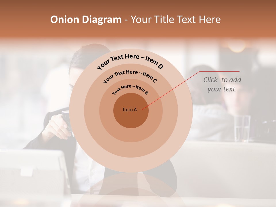 Female Businesswoman Candid PowerPoint Template