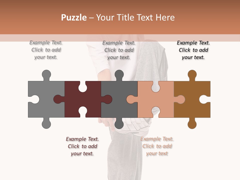 Teenagers Disco Child PowerPoint Template