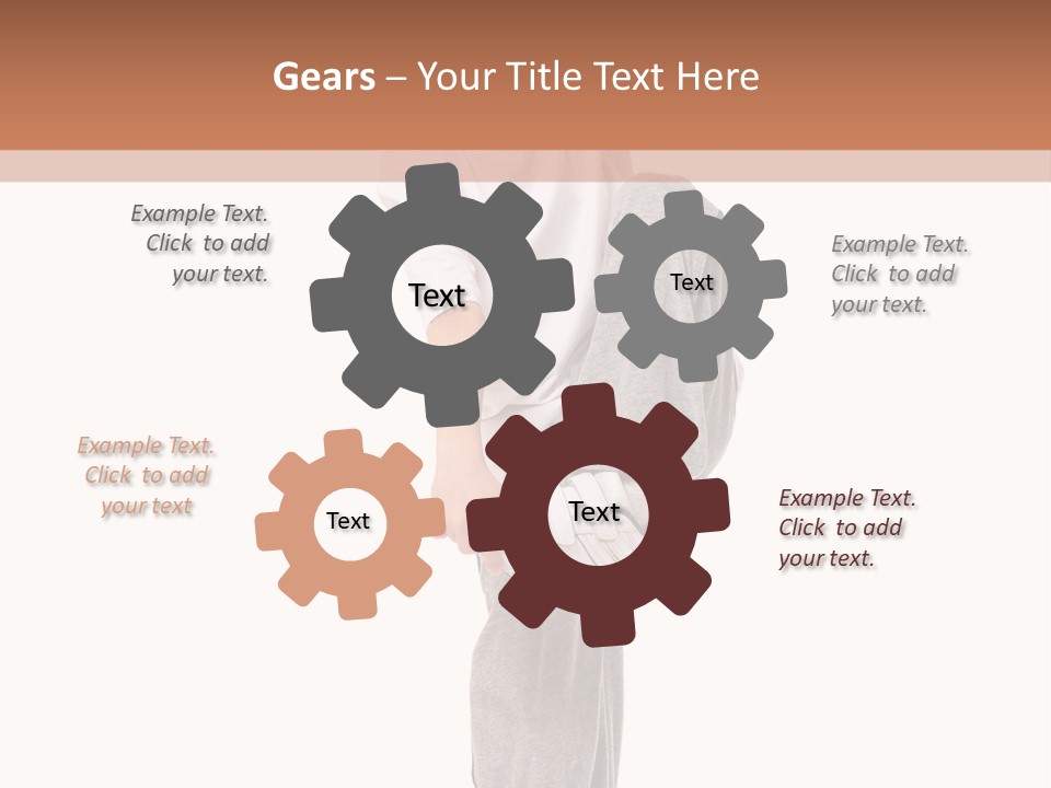 Teenagers Disco Child PowerPoint Template