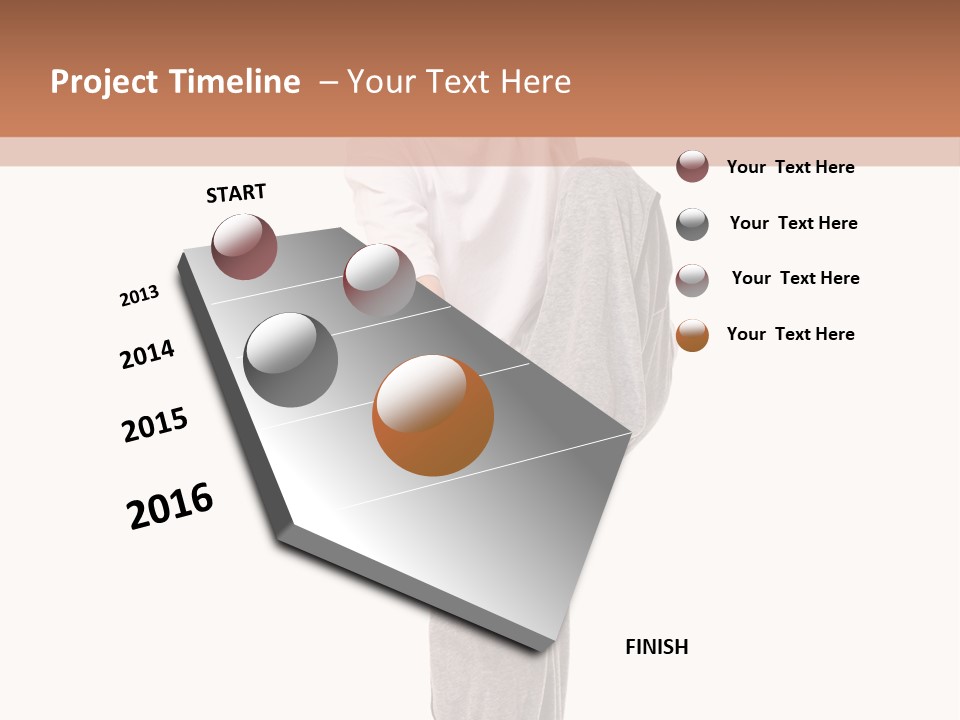 Teenagers Disco Child PowerPoint Template