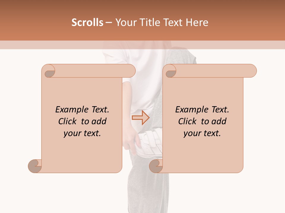 Teenagers Disco Child PowerPoint Template