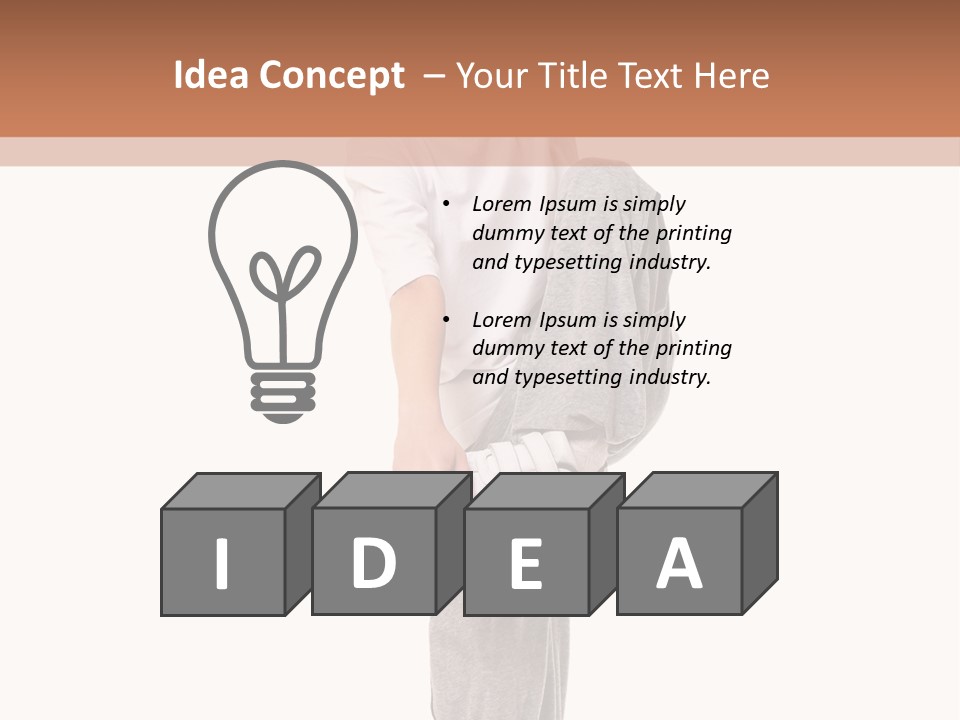 Teenagers Disco Child PowerPoint Template