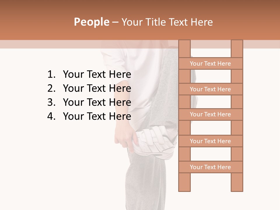 Teenagers Disco Child PowerPoint Template