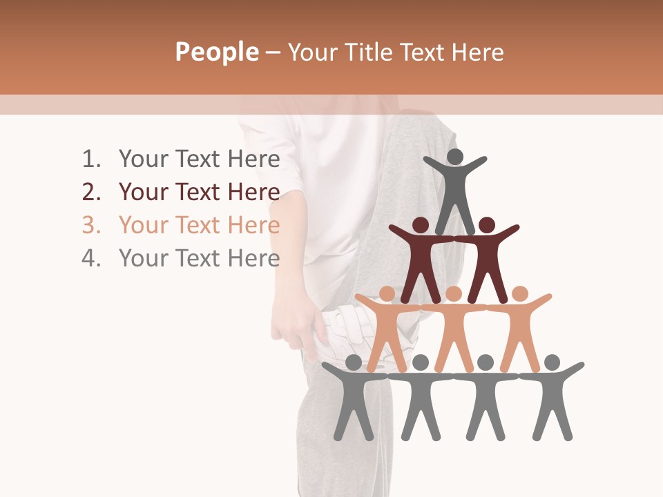 Teenagers Disco Child PowerPoint Template