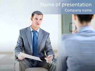 Office Happiness Businessteam PowerPoint Template