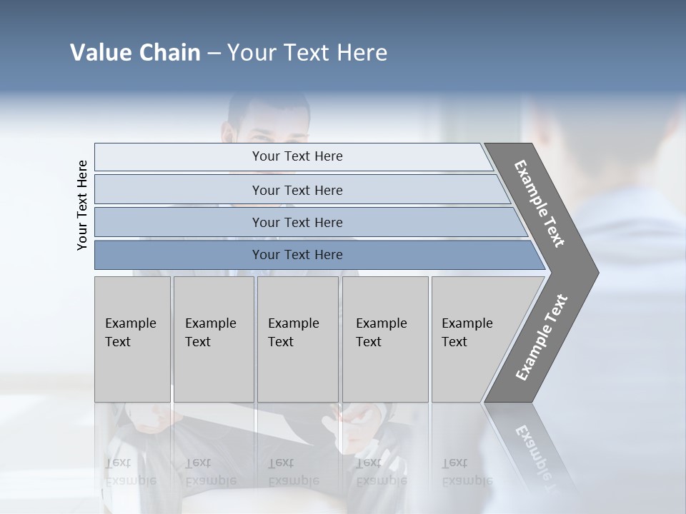 Office Happiness Businessteam PowerPoint Template