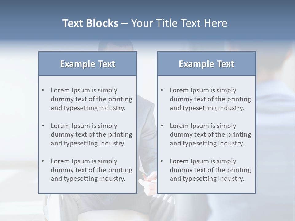 Office Happiness Businessteam PowerPoint Template