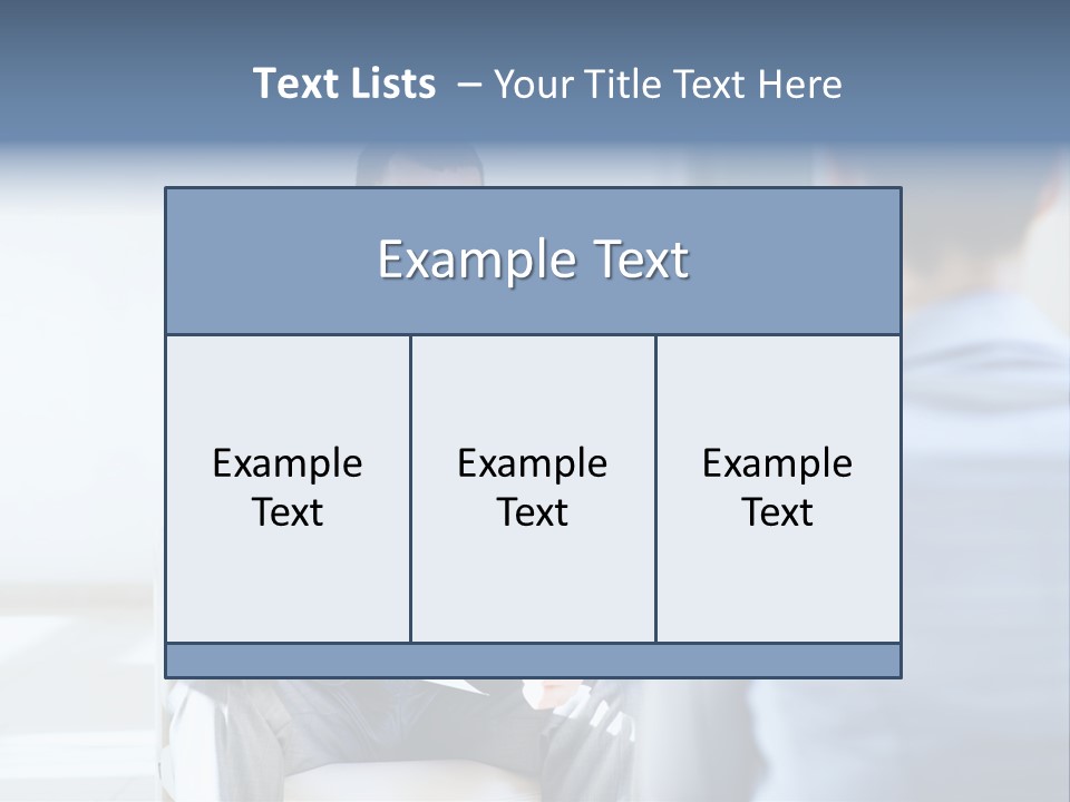 Office Happiness Businessteam PowerPoint Template