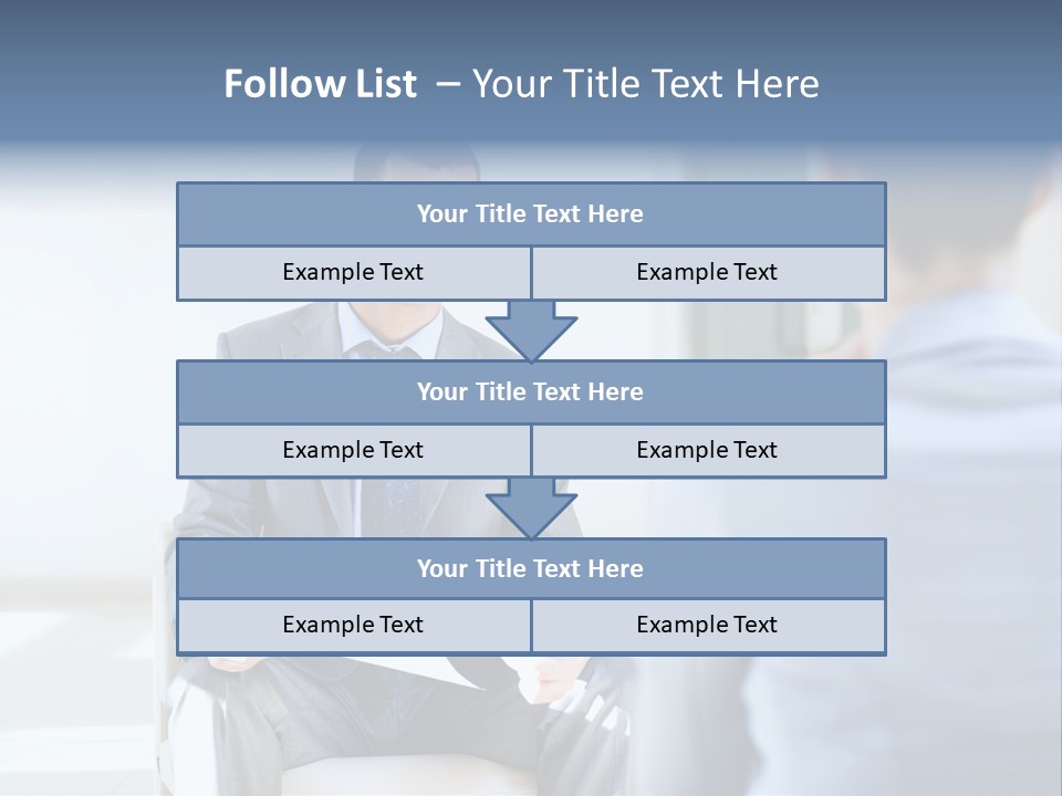 Office Happiness Businessteam PowerPoint Template