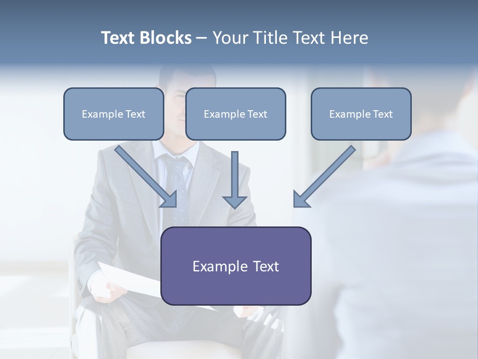 Office Happiness Businessteam PowerPoint Template