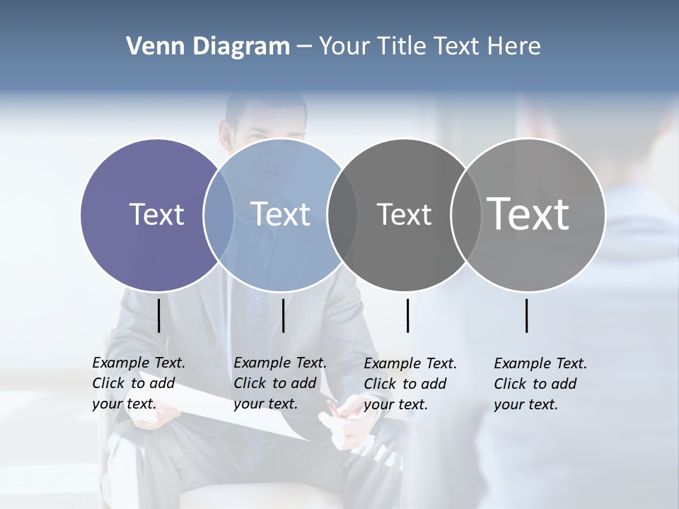 Office Happiness Businessteam PowerPoint Template