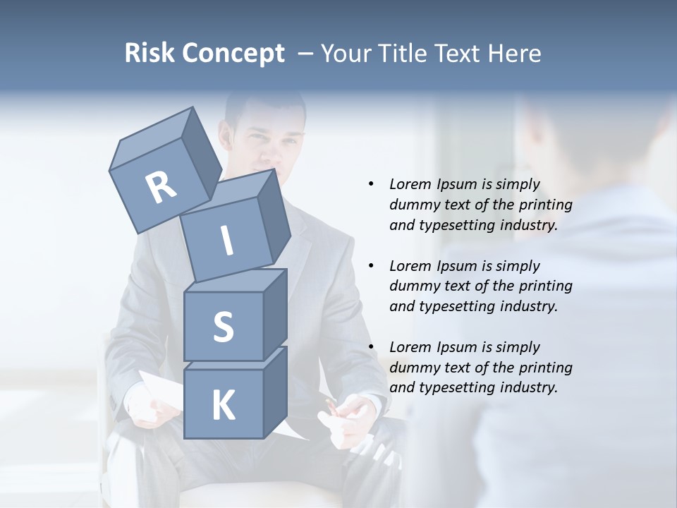 Office Happiness Businessteam PowerPoint Template