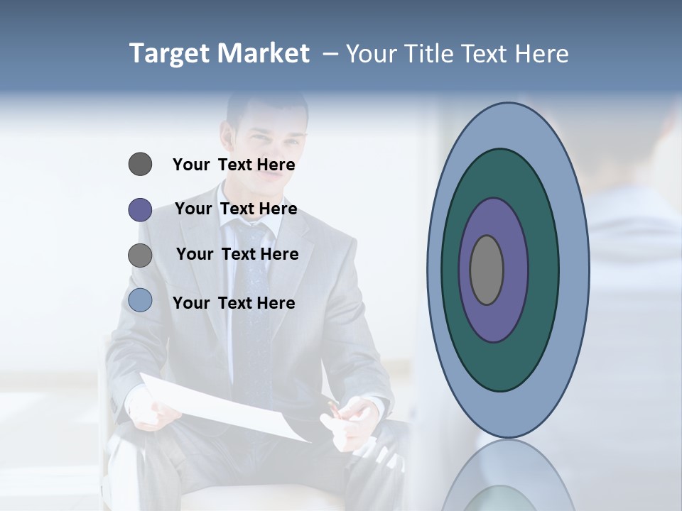 Office Happiness Businessteam PowerPoint Template