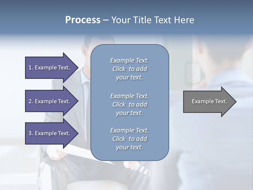 Office Happiness Businessteam PowerPoint Template