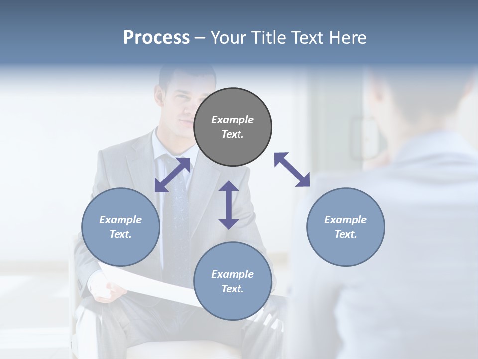 Office Happiness Businessteam PowerPoint Template