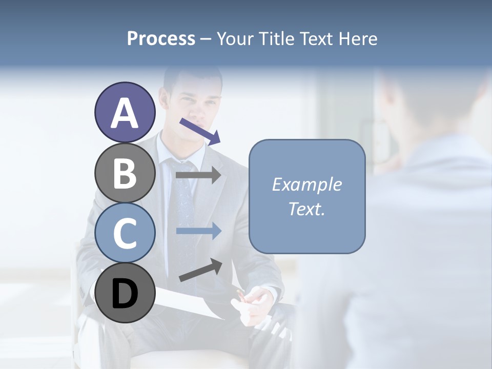 Office Happiness Businessteam PowerPoint Template