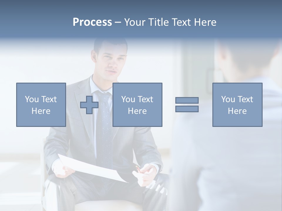 Office Happiness Businessteam PowerPoint Template