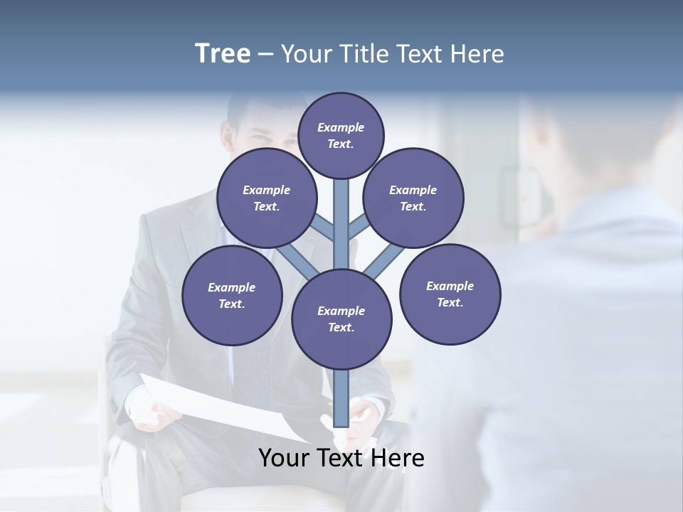 Office Happiness Businessteam PowerPoint Template
