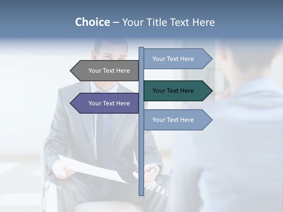 Office Happiness Businessteam PowerPoint Template