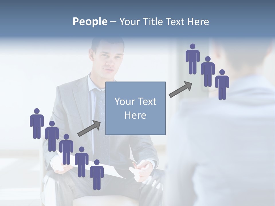 Office Happiness Businessteam PowerPoint Template