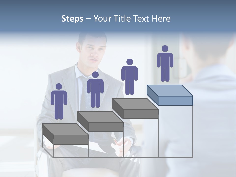 Office Happiness Businessteam PowerPoint Template