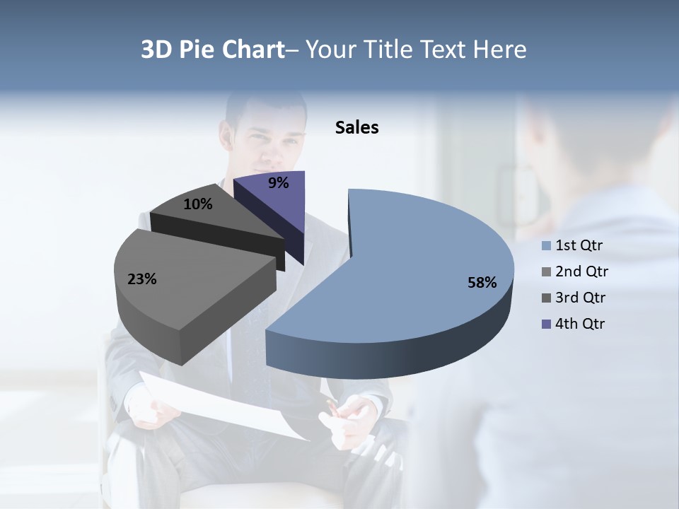 Office Happiness Businessteam PowerPoint Template