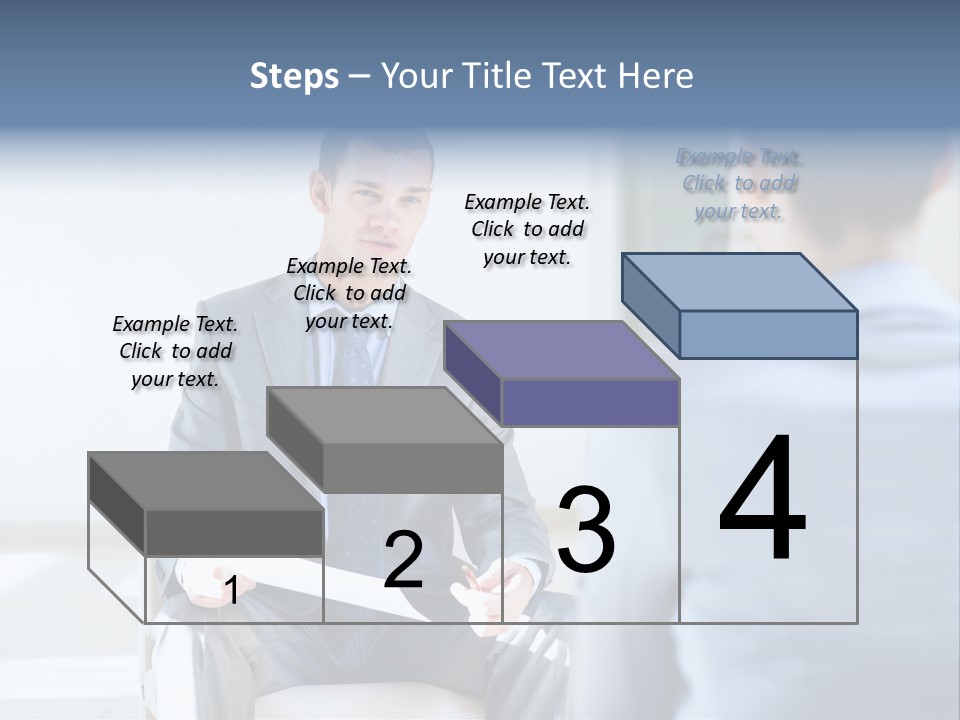 Office Happiness Businessteam PowerPoint Template