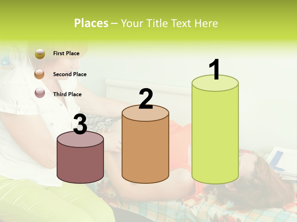 Office Mother Medical PowerPoint Template