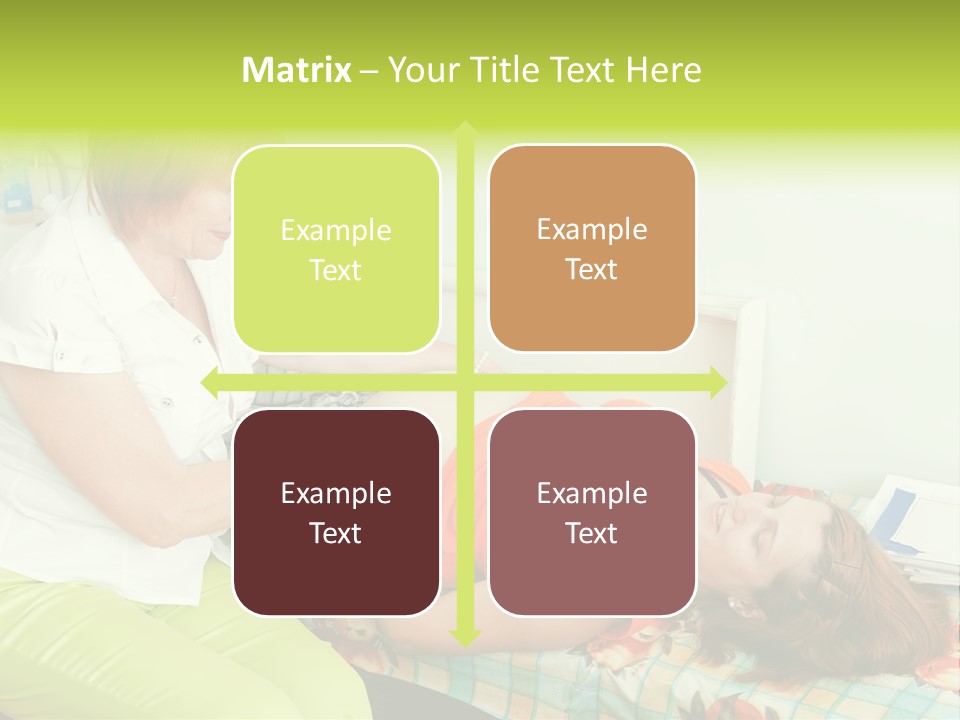 Office Mother Medical PowerPoint Template