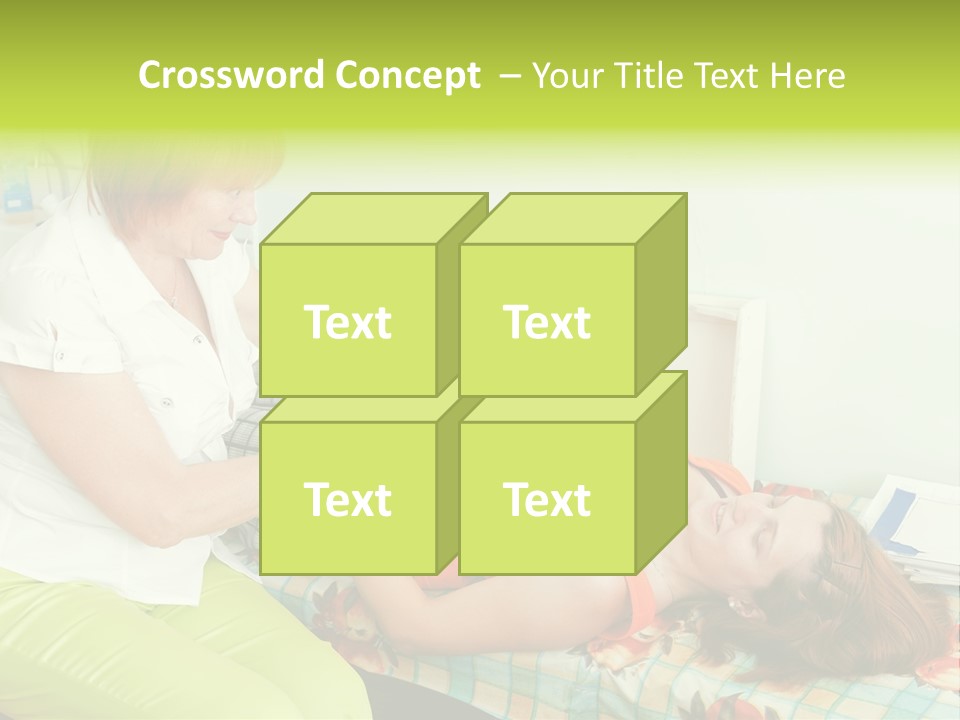 Office Mother Medical PowerPoint Template