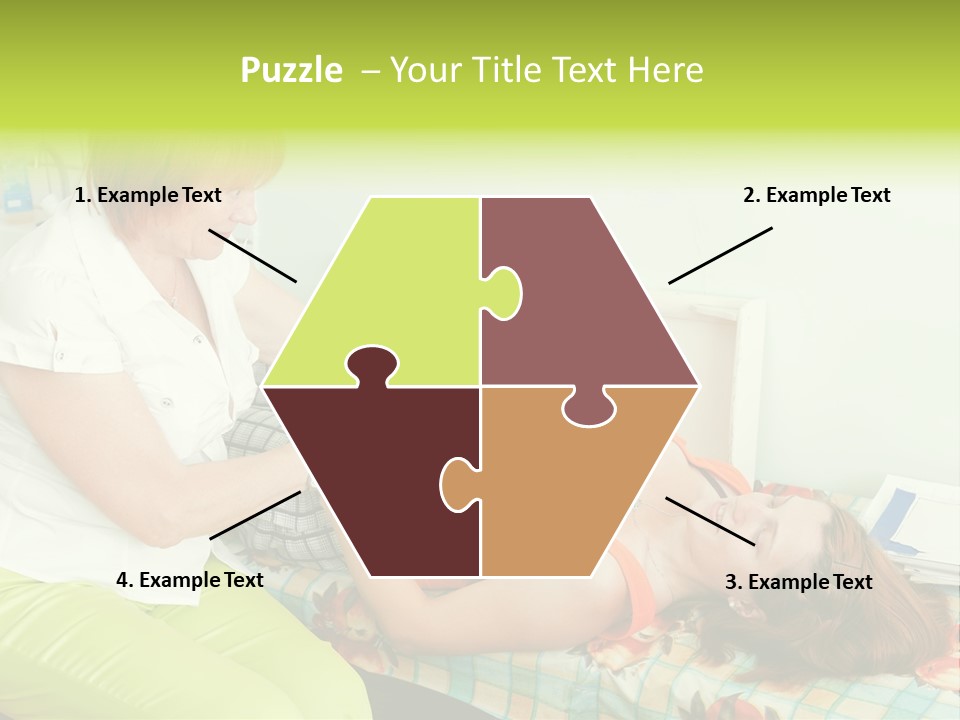 Office Mother Medical PowerPoint Template