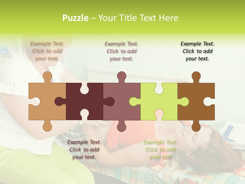 Office Mother Medical PowerPoint Template