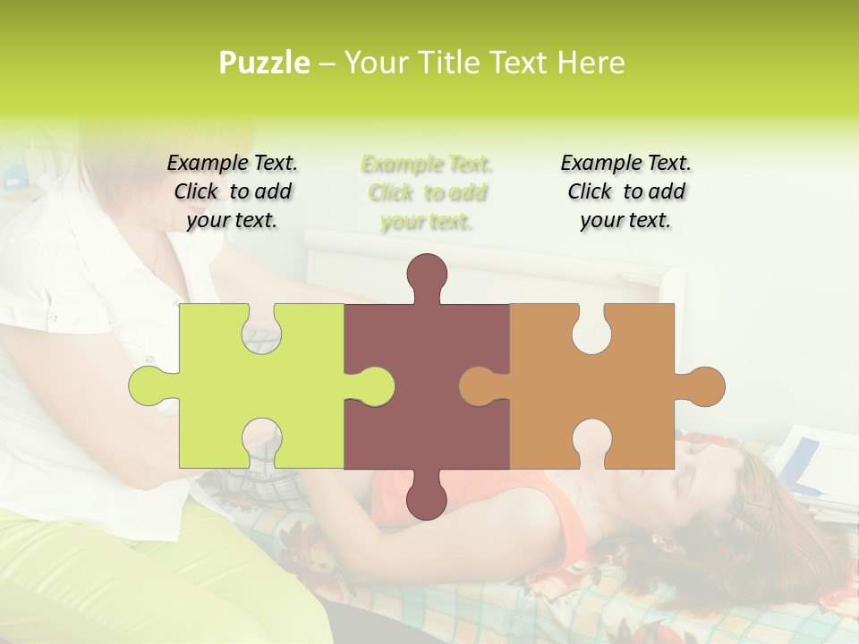 Office Mother Medical PowerPoint Template