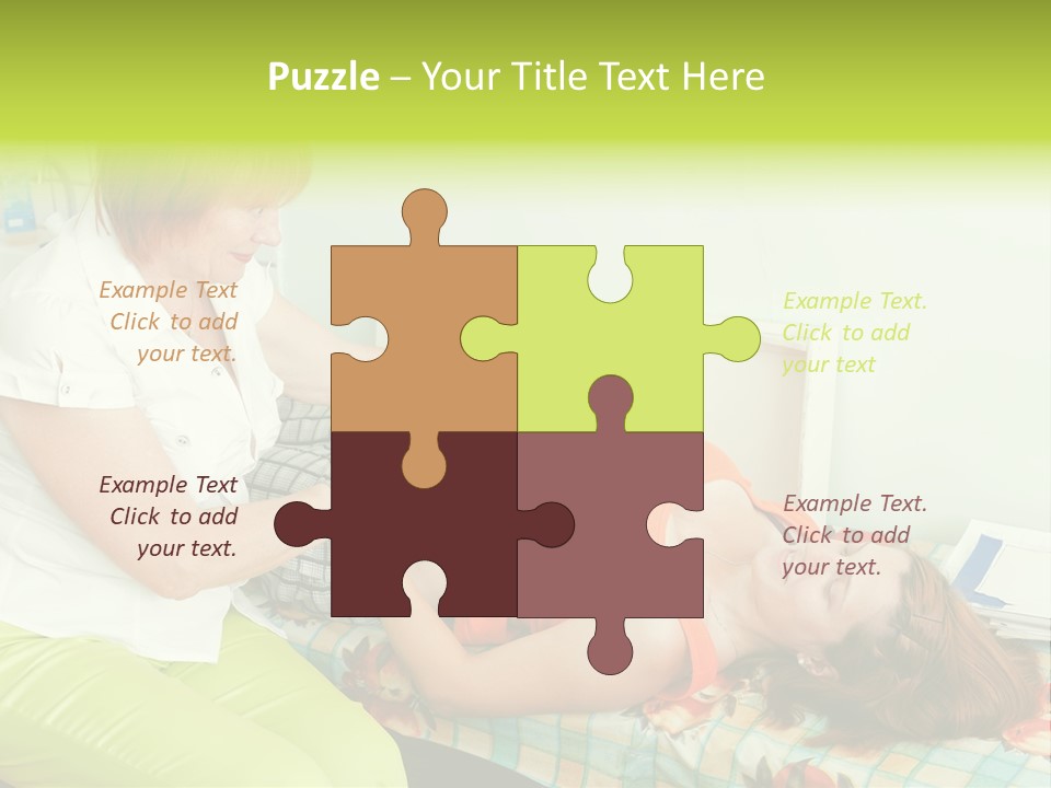 Office Mother Medical PowerPoint Template