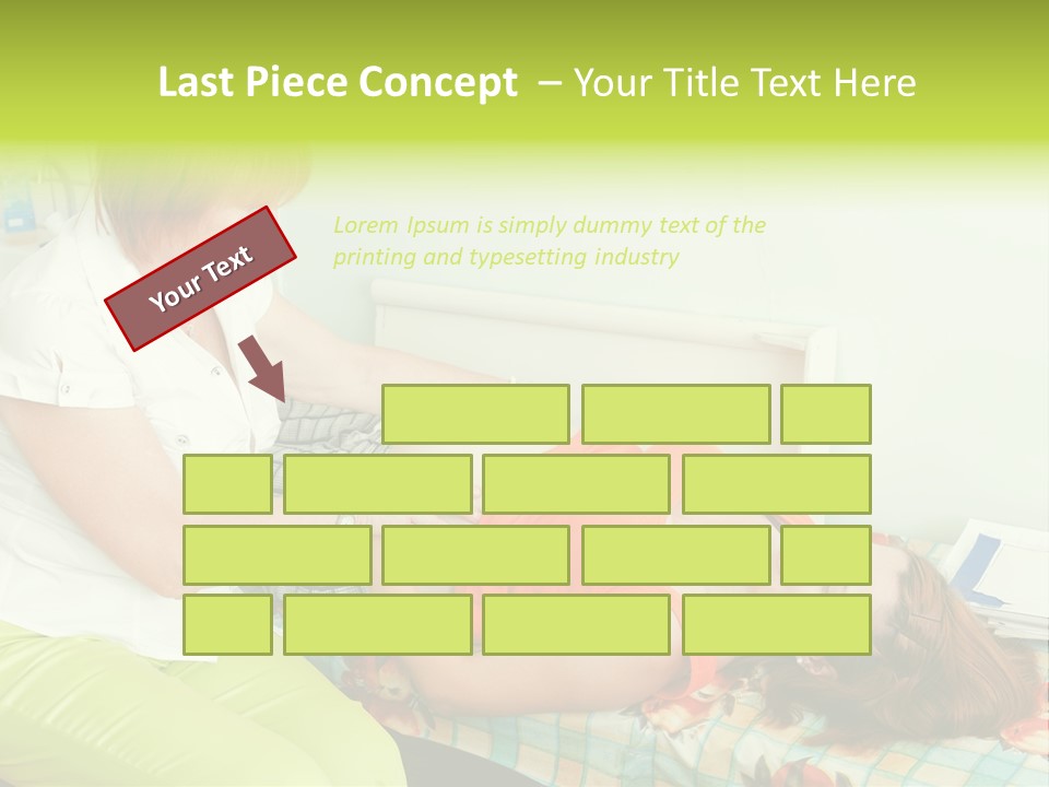 Office Mother Medical PowerPoint Template